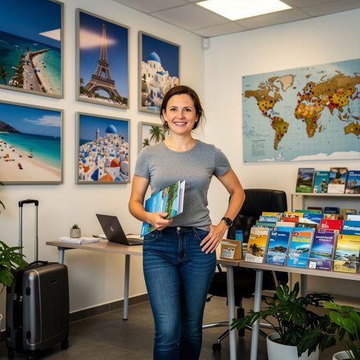 Zespół specjalistów opracowujących budżetowe plany podróży dla grup wojskowych.